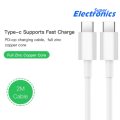 Type C to Type C Adapter Cable Charger 1m