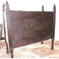 A carved traditional Pakistani (Buner Valley) grain chest cabinet in cedar wood Lifespace Sale