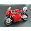 A die cast Ducati 996 motorcycle