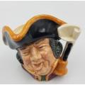 A collectible Royal Doulton "Town Crier" Toby character jug-D6537