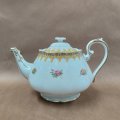 An extremely rare antique (1927 to 1935) Royal Albert Bone China Teapot in the gorgeous `Torquay`...