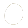 A 9ct yellow gold chain 45cm