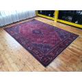 A large (215cm x 320cm) Joshagan hand woven Persian carpet