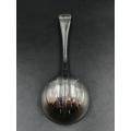 A silver plated Mappin & Webb gravy ladle