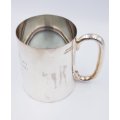 An amazing antique (1905) JHB College VS PTA Diocesan College Inter-School Competition Trophy Mug