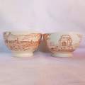 A collection of four Voortrekker Monument 1838 to 1938 commemorative bowls