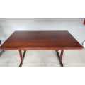 A stylish vintage Scandinavian mid-century modern classic 8-seater dining table