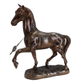 A vintage Horse sculpture by Italian Lega Peltro Firenze