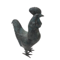 A fabulous large cast bronze rooster