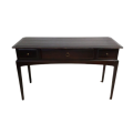 A stunning vintage mid-century Scandinavian 3-drawer hall table
