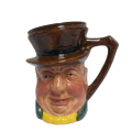 A gorgeous original Lancaster and Sandland `Tony Weller` porcelain character mug