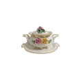 A beautiful original Capodimonte of Italy hand painted plated tureen