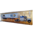 An awesome 1/64 scale Peterbilt Series11 Cab and Trailer truck in the original box.