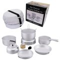 Lifespace 10 Piece Portable Camping Hiking Cook Set