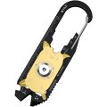Lifespace 20-in-1 Multitool with Carabiner Clip & Keychain