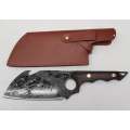 Lifespace 6,5" Hunting Cleaver with Utility Hook & Sheath
