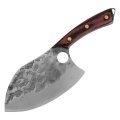Lifespace 7" Peach Hammered Braai Cleaver with Hole