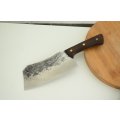 Lifespace 8" Chef Chopping Cleaver with 3 Rivets & Wood Handle