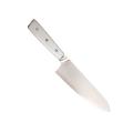 Lifespace 8" Cladded Steel Chef Knife w/ White Honeycomb Handle