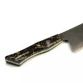 Lifespace 6.5" Japanese VG10 Cladded Steel Kurouchi Nakiri Knife w/ Resin Handle
