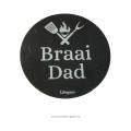 Lifespace "Braai Dad" Drinks Coasters - Set of 6