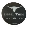Lifespace "Braai Time" Drinks Coasters - Set of 6