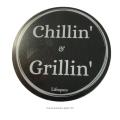 Lifespace "Chillin' & Grillin'" Drinks Coasters - Set of 6