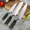 Lifespace Classic Japanese Chef Knife Set in a Gift Box - Petty, Santoku & Chef
