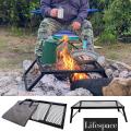 Lifespace Foldable Charcoal Braai Table Grid With Convenient Canvas Carry Bag