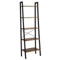 Lifespace Industrial Rustic 5 tier Ladder Shelves