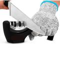 Lifespace Knife Sharpener with Cut Resistant Safety Glove