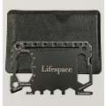 Lifespace Ninja Super Survival Stainless Steel Multi Tool Wallet Card