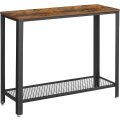 Lifespace Rustic Industrial 2 Tier Console Hall Table