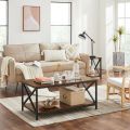 Lifespace Rustic Industrial Centre Coffee Table