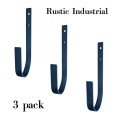 Lifespace Rustic Industrial Utility J-Hook - 3 pack