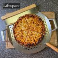 Lifespace Stainless Steel Pizza Plate / Braai Topper