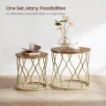 Lifespace Unique Round Nesting Tables - Set of 2