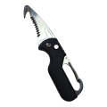 Lifespace Utility Keychain Knife / Seatbelt Cutter with Carabiner