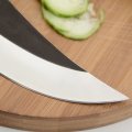 Lifespace Viking Style Chef Knife with Wood Handle & Sheath