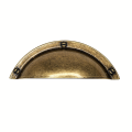 Classic Cup Handle - 64mm centre to centre - Antique Brass