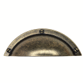 Classic Cup Handle - 64mm centre to centre - Antique Brass