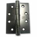 Black H/D Door Hinges - 100mm X 75mm x 3mm - Ball Bearing Butt Hinge