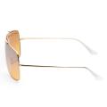 Ray-Ban Men's Wings II RB3697-9050Y1 35mm Gold Sunglasses