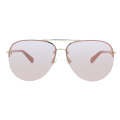 Kate Spade Jakayla Rose Gold Mirror Lens Aviator Women's Sunglasses - 807-0J