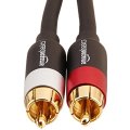AmazonBasics 2-Male to 2-Male RCA Audio Cable - 1.22 meters