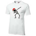 Dabbing Skeleton Santa Christmas t-shirt