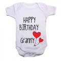 Happy Birthday Granny / Grandad baby grow