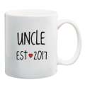 Uncle / Aunty Est * Year * Mug