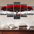 3 4 5 Panel Modern Abstract Home Hotel Wall Decor Art Gift Spray Canvas Paintings (Unframed) - 1