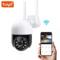 Smart Life Tuya WIFI Waterproof Outdoor 3MP HD PTZ CCTV Camera w/ 2 way audio